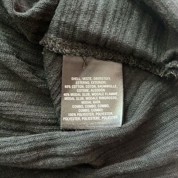 Anthropologie Meadow Rue Tayrona Lace Front Top Boho Whimsigoth Fairy Black XS - Picture 7 of 8